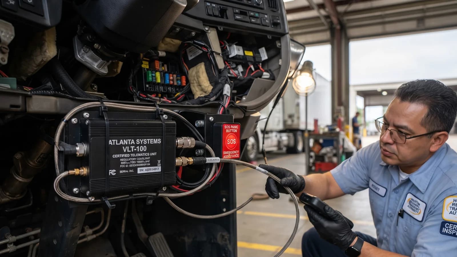 FMCSA ELD Certified Ecosystem by Atlanta Systems Across Illinois, USA