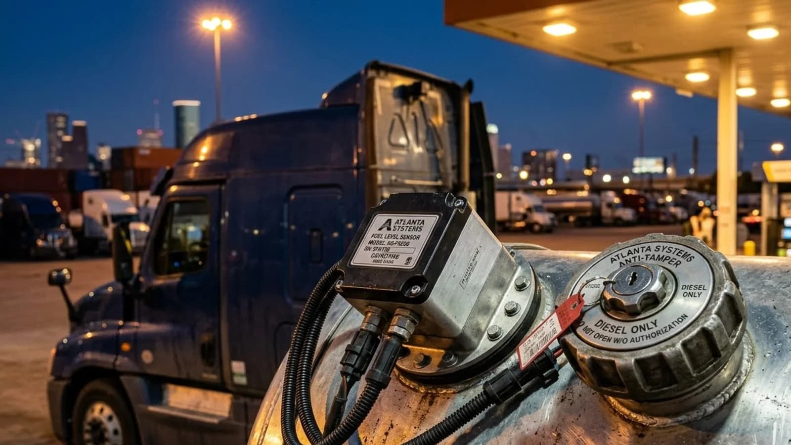 Reefer Fuel Visibility from Atlanta Systems Combined with Temperature Across Florida, USA | Atlanta Systems Enterprise Telematics Reefer Fuel Visibility from Atlanta Systems Combined with Temperature Across Florida, USA