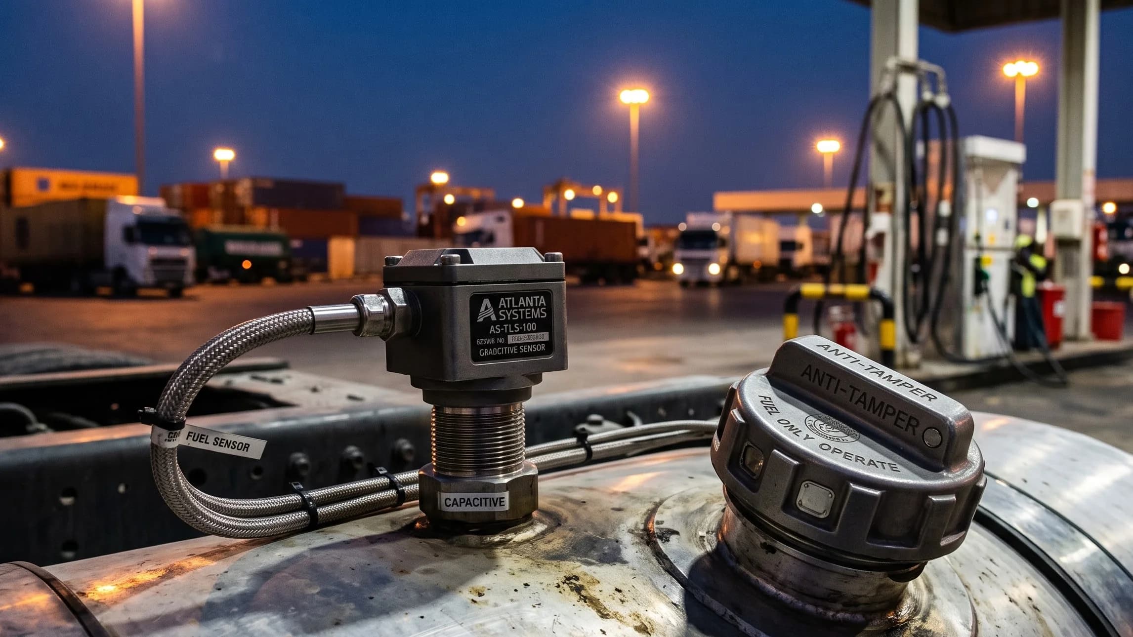 Ultrasonic Fuel Sensors by Atlanta Systems for Multi-Tank Accuracy in Abu Dhabi's Khalifa Port Operations