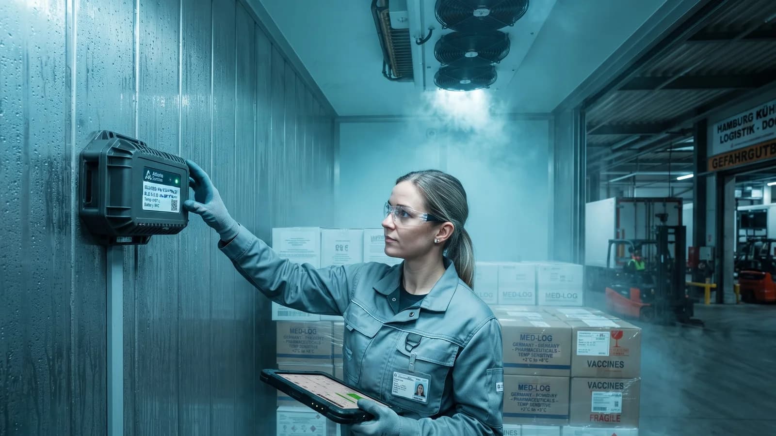 Wireless Temperature and Humidity Probes from Atlanta Systems for WHO GDP Compliance Across Germany | Atlanta Systems Enterprise Telematics Wireless Temperature and Humidity Probes from Atlanta Systems for WHO GDP Compliance Across Germany